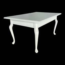 Wooden Coffee Table Painted White