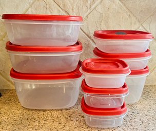 Set Of Tupperware Storage Containers