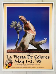 La Fiesta De Colores Signed Poster