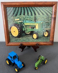 John Deere Print And Diecast Tractor