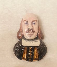 Shakespeare Jewelry Pin