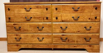 A Nice Pine Chest Of Drawers With 6 Drawers (unbranded)