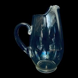 Clear Glass Pitcher