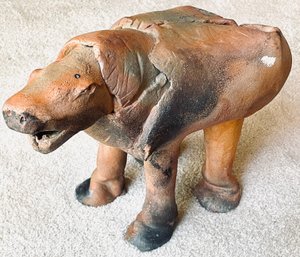 Quirky Clay Animal Sculpture