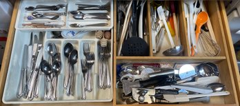 Huge Variety Of Kitchen Utensils And Silverware