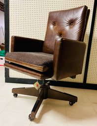 Doerner Faultless Mid Century Office Chair-1971