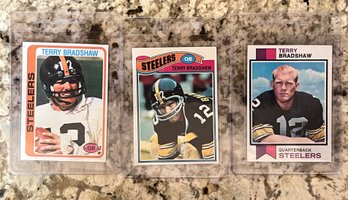 Terry Bradshaw Football Trading Cards