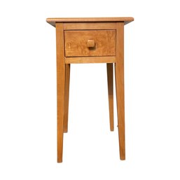 Small Wood Side Table With Drawer