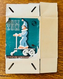 Vintage Roli-Zoli Wind-Up Clown Box Only