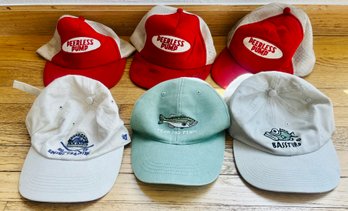 Lot Of Wide Billed And Trucker Hats