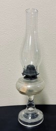 Vintage Glass Kerosene Chimney Lamp