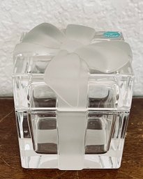 Tiffany & Co. Frosted Crystal Giftbox