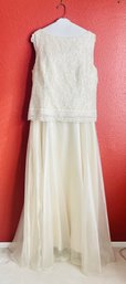 Vintage Bridal Dress By Michelangelo Women's Size 18