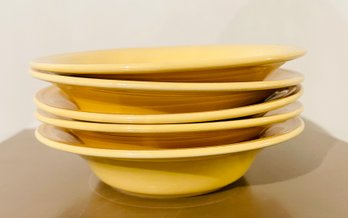 5 Sur La Table Yellow Bowls