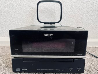 Sony HCD-BX20i CD Player, Radio, And Ipod Doc