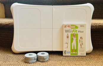 Wii Fit Plus Board With Game
