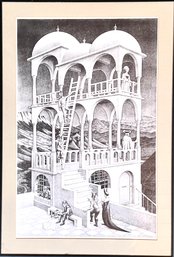 M.C. Escher - Belvedere, 1958 Poster