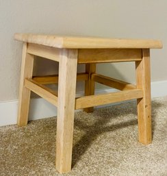 Hardwood Footstool