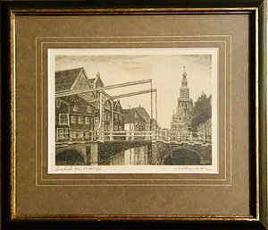 Framed Alkmaar Print