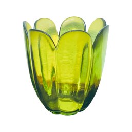 Green Lotus Petal Flower Vase, San Miguel