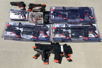 Large Airsoft Lot With Gameface, Colt, And More