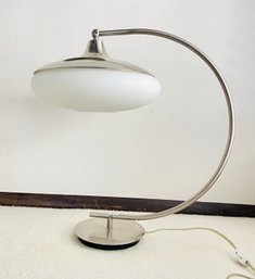 Space Age Chrome Table Lamp