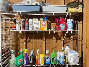 Huge Assortment Of Cleaning Supplies