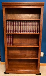Very Nice Wooden Bookshelf Without Contents