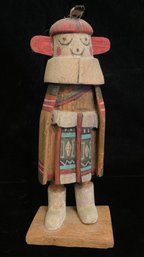 Water Maiden Hopi Kachina Doll Signed By JR Lomi