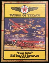 Vintage Wings Of Texaco 'Spokane Sun God' 1929 Buhl CA-6 Sesquiplane Diecast Airplane
