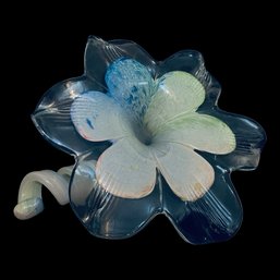 Murano Italy Glass Flower