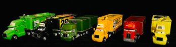 Disney Pixar Cars Lot Of 6 Truck Haulers