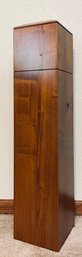 Cherry Wood Rectangular Pedestal-short