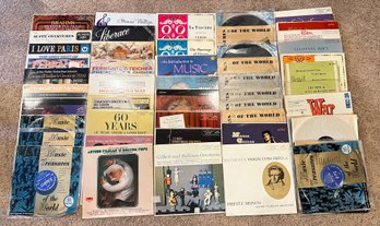 Collection Of Classical Records LP'S Some Of Them Are Sealed