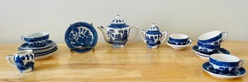 Assortment Of Porcelain China Incl. Teaset, Creamer And Sugar Jar, And More!