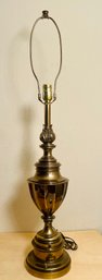 Mid Century Stiffel Brass Torch Urn Style Table Lamp 1 Of 2