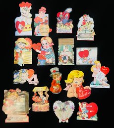 Collection Of Vintage Valentine's Cards