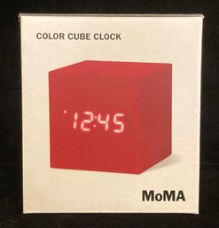 Moma Color Cube Clock