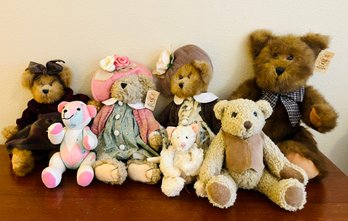 Collection Of Teddybears Including Bearington Collectibles