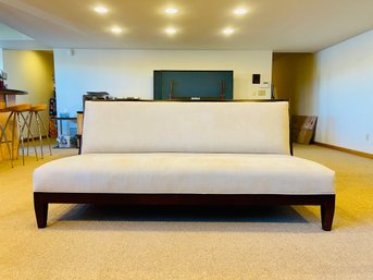 McCreary Modern Cream Colored Sofa