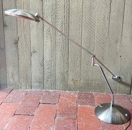 Brushed Metal Desk Lamp