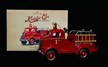 Kiddie Car Classics By Hallmark -1945 Gillham Fire Engine