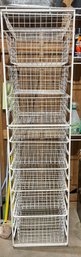 Wire Rack With Pullout Drawers