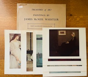 Treasures Of Art Paintings By James McNeil Whistler Eight Magnificent Color Plates