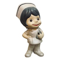 Vintage Atlantic Mold Ceramic Nurse Figurine