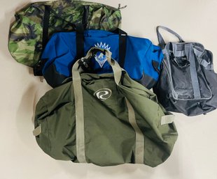 Assortment Of Large Duffel And Hockey Bags!