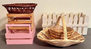 Baskets And Crates