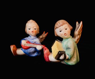 Goebel Hummel Joyous News Angel Musicians Figurines