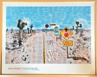 Pear Blossom Hwy Lithograph By David Hockney