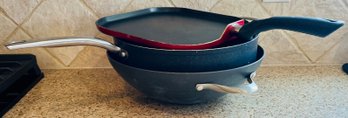 Assortment Of Non-stick Pots And Oven Woks